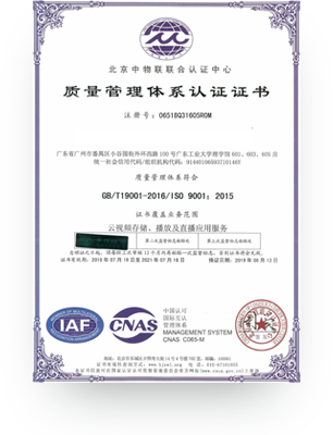 质量管理体系认证