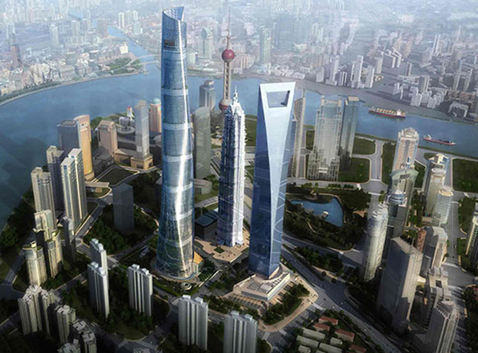 上海第一高楼中心大厦